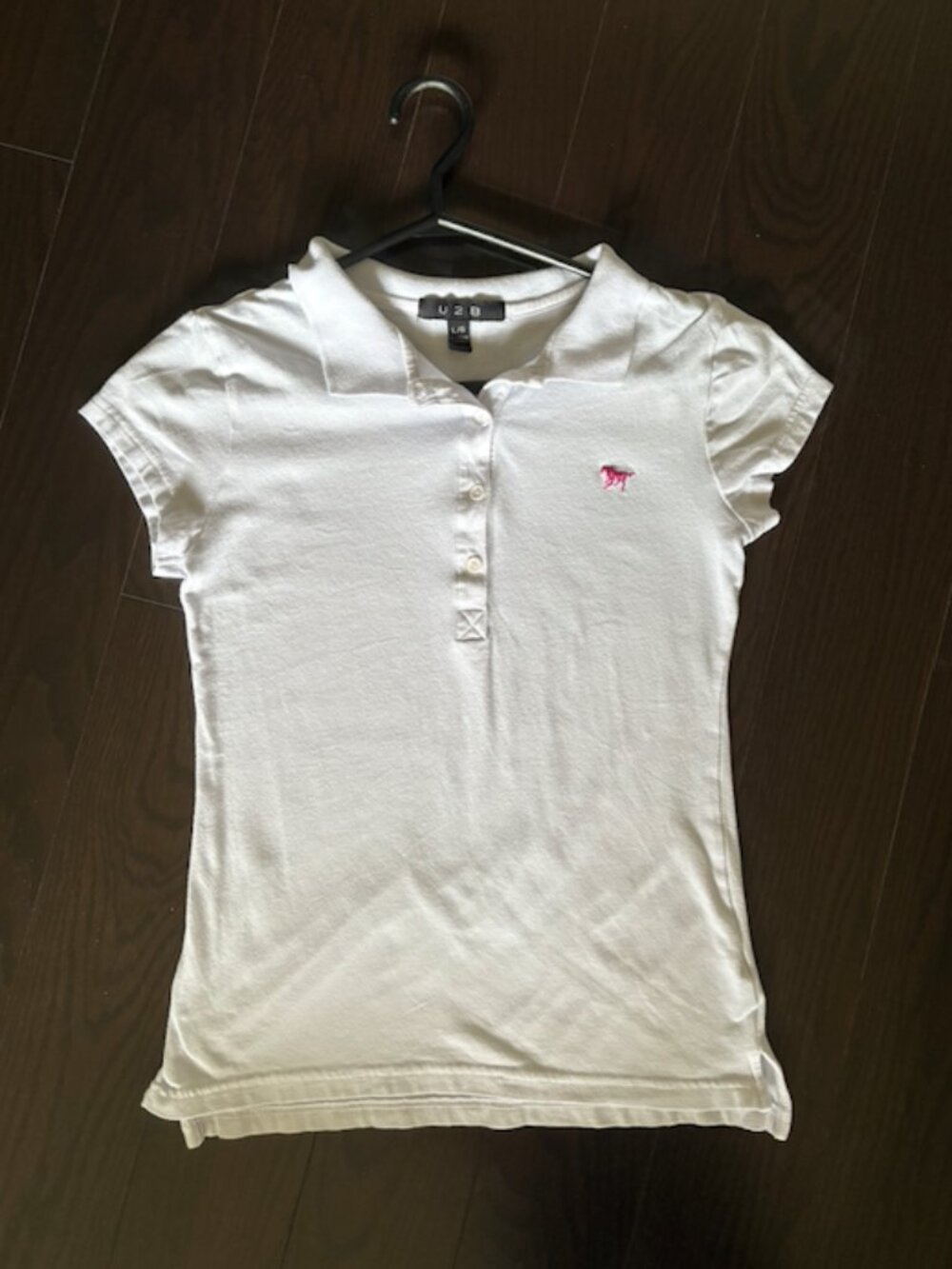 White U2B Collared Shirt
